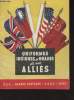 Uniformes insignes et grades de nos alliés, U.S.A., Grande Bretagne, U.R.S.S., Chine. Collectif