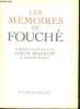 Les Mémoires de Fouché. Introduction et notes de Louis Madelin.. FOUCHE.