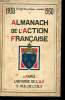 Almanach de l'Action Française 1930.. ACTION FRANCAISE