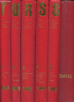 L'URSS dans la seconde Guerre mondiale. Tome 1 : 1941, La Guerre éclair à l'Est. Tome 2 : 1942, De la retraite à Stalingrad. Tome 3, 1943, L'Armée ...
