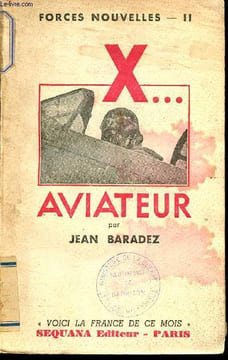 X... Aviateur.. BARADEZ, Jean.