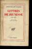Lettres de Jeunesses. 1923 - 1931.. SAINT-EXUPERY, Antoine de.