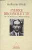 Pierre Brossolette, un Héros de la Résistance.. PIKETTY, Guillaume.