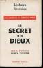 Les Financiers qui mènent le monde. Le Secret des Dieux.. COSTON, Henry.