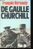 De Gaulle et Churchill.. KERSAUDY, François.