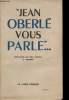 """Jean Oberlé vous parle""... Souvenirs de cinq années à Londres.". OBERLE, Jean.
