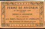 Ferme de Navarin, 27 Septembre 1926. Souvenir de l'inauguration de la crypte Aux Morts français et américains des Armées de Champagne.. CARTES ...