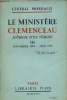 Le Ministère Clemenceau. Journal d'un témoin. -Tome 3: Novembre 1918 - Juin 1919. . MORDACQ, Général.