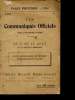 Les Communiqués Officiels depuis la déclaration de Guerre. Fascicules N° 6 (5 au 14 Août 1914). Suite chronologique des dépêches du gouvernement ...