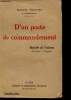 D'un poste de commandement (P.C. du 21ème C.A.). Bataille de l'Ailette (23 Octobre - 2 Novembre 1917).. PREVOST, Marcel.