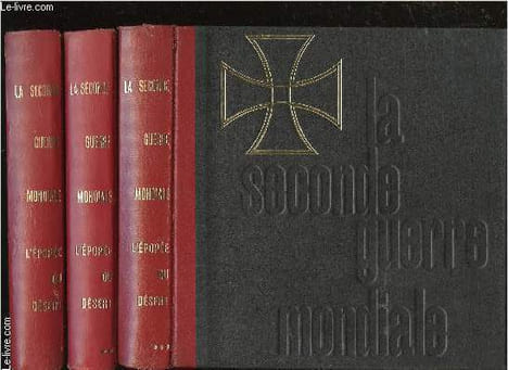 L'Epopée du désert. Tome 1. De Tripoli à Bir-Hakeim. Tome 2. La bataille d'El Alamein. Tome 3. La fin de l'Afrika Korps.. KRIEG, E.