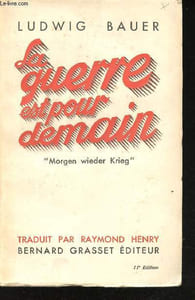 La guerre est pour demain