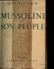 Mussolini et son peuple. Benjamin René