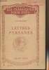 "Lettres persanes (Extraits) - ""Les classiques pour tous"" n°117". Montesquieu
