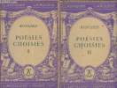 Poésies choisies - Tomes 1 et 2 - Classiques Larousse. Ronsard