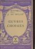 Oeuvres choisies - Classiques Larousse. Du Bellay J.