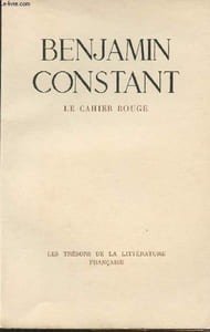 "Le cahier rouge - ""Les trésors de la littérature française"""