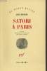 "Satori à Paris - ""Du monde entier""". Kerouac Jack