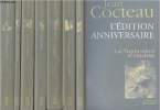 Lots de 7 livres de Jean Cocteau - Edition anniversaire : Clair-Obscur - La difficulté d'être - La Sang d'un poète - Du cinématographe - Le testament ...