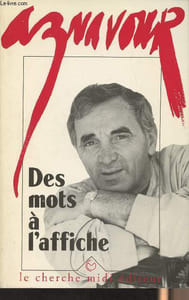 "Des mots à l'affiche - collection ""voix singulières"""