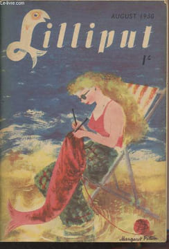 Lilliput - August 1950 - Vol. 27 n°2 Issue n°158 - Gulliver goes to Wideville-on-the-make - Let's go gabbing this year - Bonan Vojagon - It's cool ...