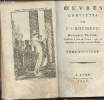 Oeuvres complètes de J.J. Rousseau - Nouvelle édition - Tome 8 - Emile , ou de l'éducation - Livres III et IV (Tome II). Rousseau