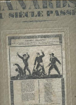 Canards du siècle passé. Seguin Jean-Pierre