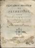 Tentamen Medicum de Arthritide, quod in augustissimo Ludoviceo Medico Monspeliensi. Collectif