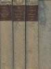 Le Livre, revue mensuelle - Bibliographie moderne - 4 tomes en 3 volumes - 1re, 2e et 3 années complètes. Collectif