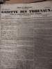 Gazette des Tribunaux - 12e année, n°3604, Jeudi 30 mars 1837 : De la propriété littéraire, rapport fait par le M. comte de Ségur, président de la ...