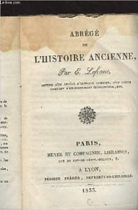 Abrégé de l'histoire ancienne