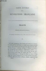 Charette (François-Athanase de la Contrie) - Portrait provenant de la Galerie historique de la Révolution Française (1787 à 1799) (Tome 2)