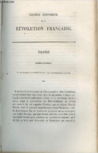 Danton (Jacques-Georges) - Portrait provenant de la Galerie historique de la Révolution Française (1787 à 1799) (Tome 2)