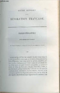 Fabre-d'Eglantine (Philippe-François-Nazaire) - Portrait provenant de la Galerie historique de la Révolution Française (1787 à 1799) (Tome 2)