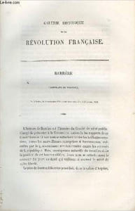 Barrère (Bertrand de Vieuzac) - Portrait provenant de la Galerie historique de la Révolution Française (1787 à 1799) (Tome 3)