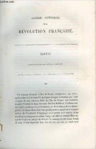 Barras (Paul-François-Jean-Nicolas, comte de) - Portrait provenant de la Galerie historique de la Révolution Française (1787 à 1799) (Tome 3)