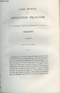 Bonaparte (Napoléon) - Portrait provenant de la Galerie historique de la Révolution Française (1787 à 1799) (Tome 3)