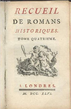 Recueil de Romans historiques - Tomes III et IV (2 tomes en 1 volume) - T3 : Histoire secrète de Bourgogne - T4 : Federic de Sicile - Merouée fils de ...