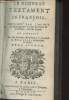 Le nouveau Testament en françois, imprimé par l'ordre de monseigneur l'Evêque & comte de Chaalons, pair de France - Tome second. Collectif