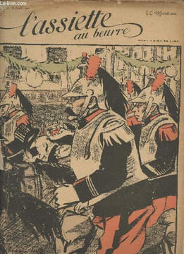 L'Assiette au beurre - N°3 - 18 avril 1901 - Avenir de Toulon - Liberté, égalité, fraternité, le veau d'or, humanité, la guillotine - Les tapinophages ...