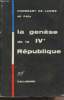 La genèse de la IVe République. Chombart de Lauwe dit Félix