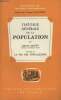 "Théorie générale de la population - Vol. 2 : La vie des populations - ""Bibliothèque de sociologie contemporaine""". Sauvy Alfred