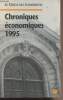 Chroniques économiques 1995. Le Cercle des économistes