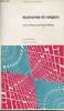 "Economie et religion, une critique de Max Weber - ""L'oeuvre sociologique"" n°2". Samuelsson Kurt