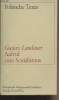"Aufruf zum Sozialismus - ""Politische Texte""". Landauer Gustav