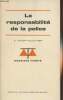 "La responsabilité de la police - ""Dossier Thémis""". Pisier-Kouchner E.
