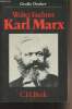 "Karl Marx - ""Beck'sche Schwarze Reihe"" n°505". Euchner Walter