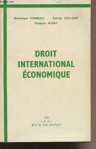 Droit international économique