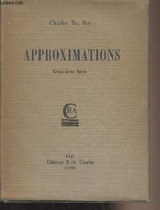 Approximations - Cinquième série