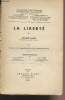 "La Liberté - ""Bibliothèque constitutionnelle et parlementaire contemporaine"" T. X". Laski Harold